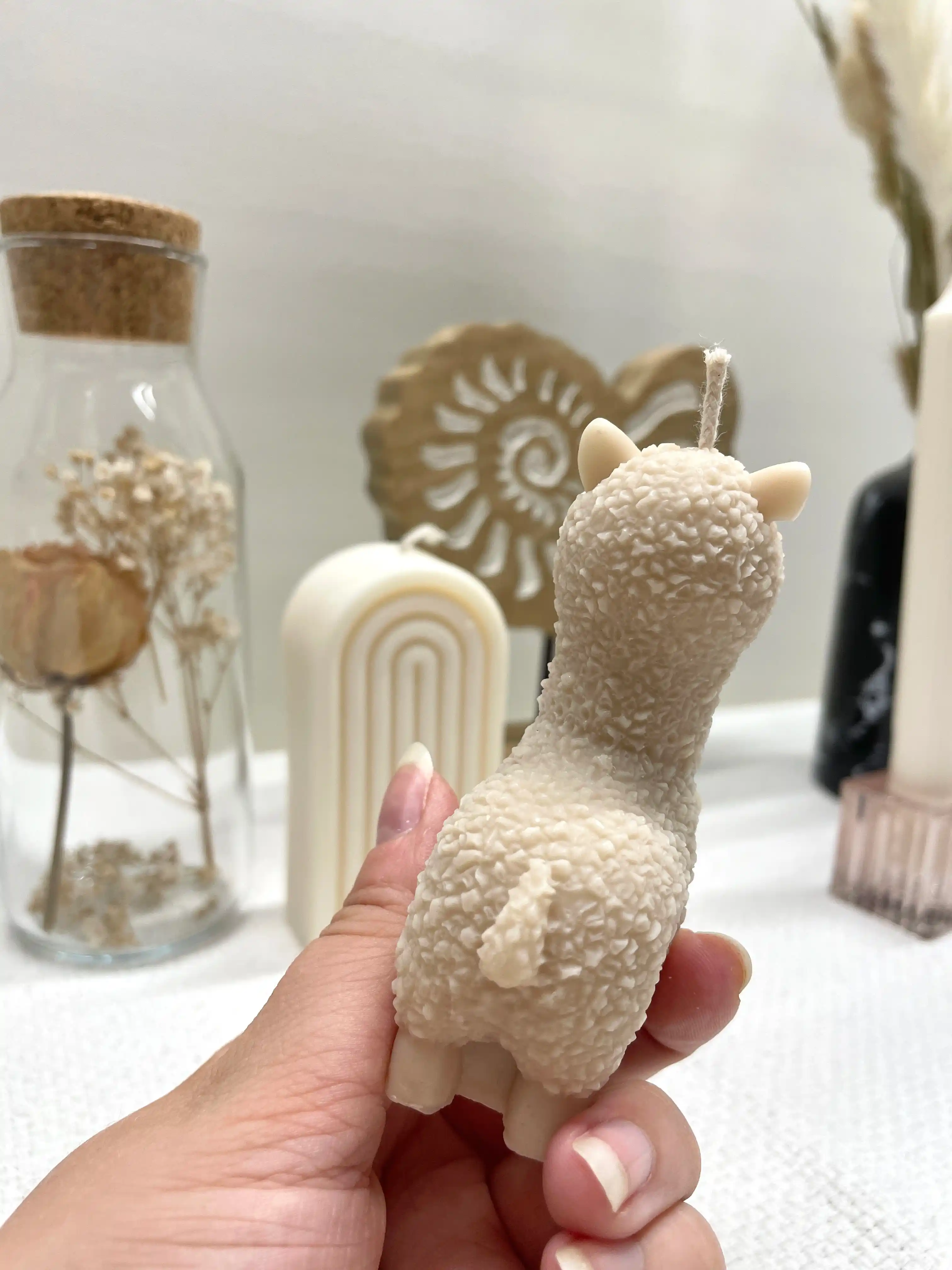 Alpaca Candle